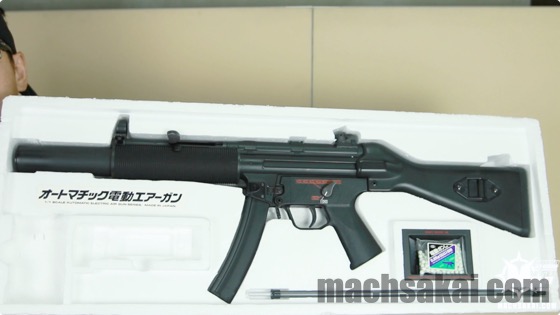 東京マルイ H&K MP5 SD5 電動ガン マック堺の エアガンレビュー