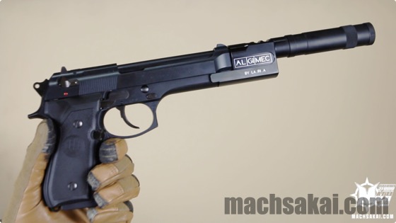 ウェブストア 「WA【ベレッタ】M92FS LEON サイレンサーBK