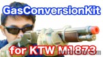 【Volante Airsoft 】KTW ウインチェスター M1873をガスガンにするキット！ Gas conversion kit for M1873  KTW 【マック堺のレビュー動画】